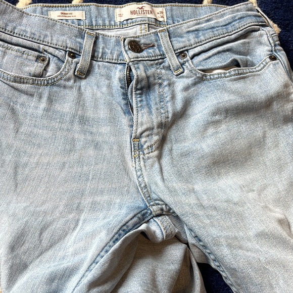 Faded color men’s skinny hollister jean - Picture 2 of 6